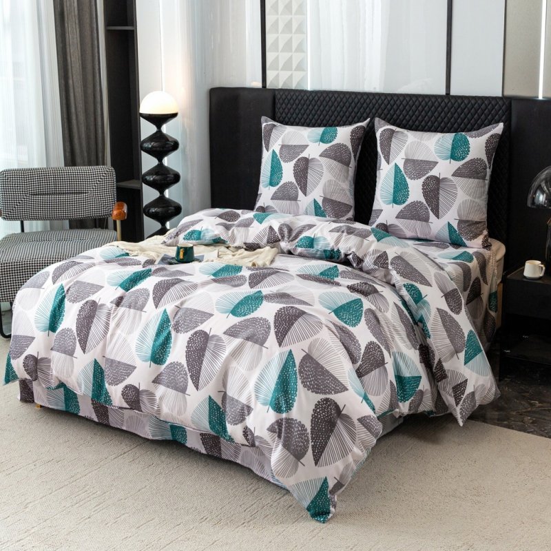 POŚCIEL 160x200 BAWEŁNA KOMPLET POŚCIELI BAWEŁNIANEJ + 2 POSZEWKI A-3084