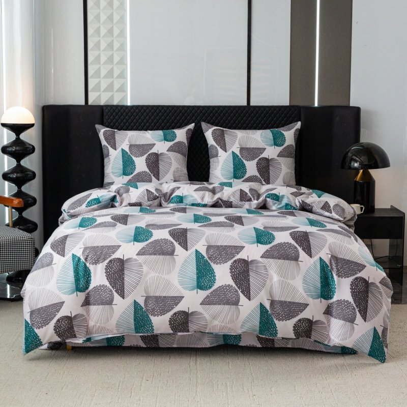 POŚCIEL 200x220 BAWEŁNA KOMPLET POŚCIELI BAWEŁNIANEJ + 2 POSZEWKI A-3084