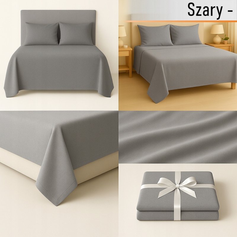 PRZEŚCIERADŁO FLANELOWE 160×200 100% BAWEŁNA POLSKA JAKOŚĆ MULTI-COLOR  (WYBIERZ)