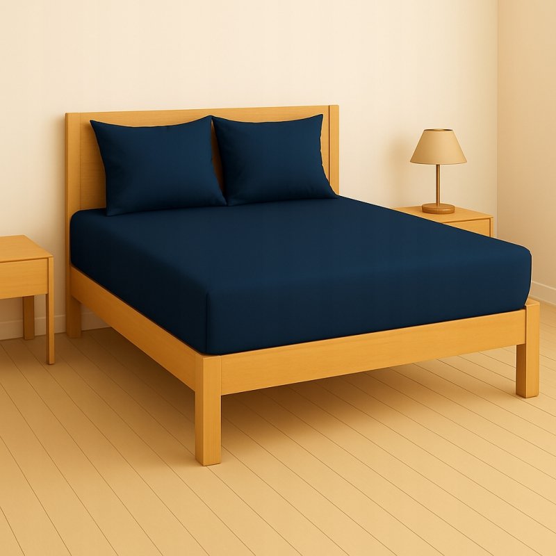 PRZEŚCIERADŁO Z GUMKĄ 140x200 GRANAT MATERAC ZAKŁADKA DO 25 CM