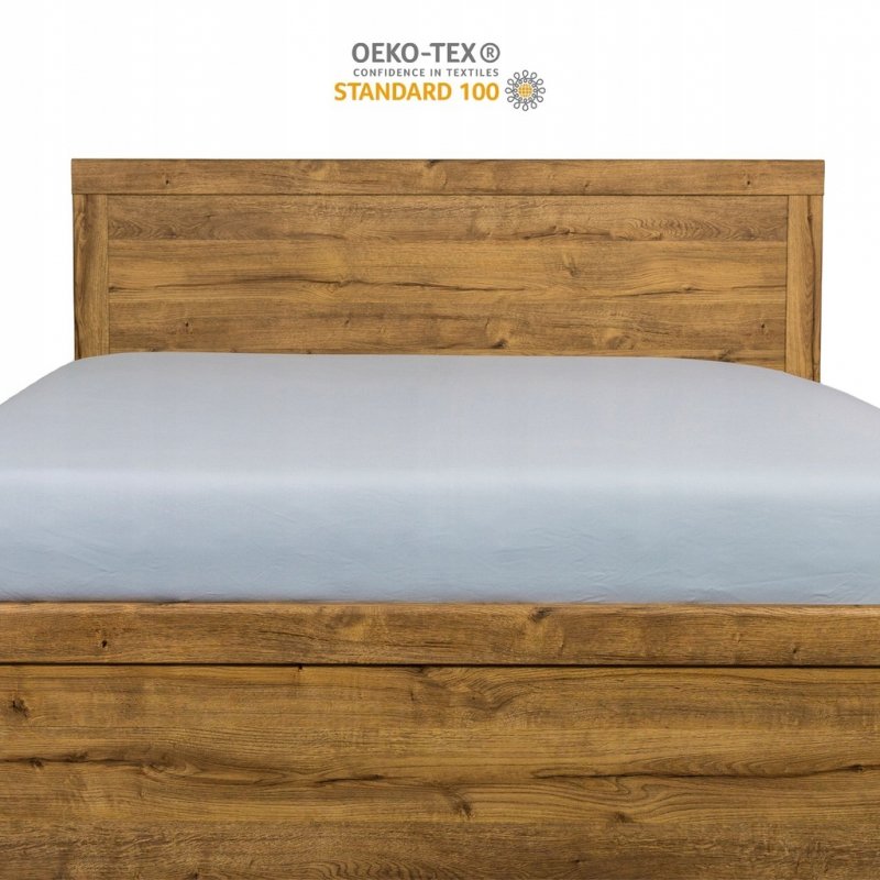 Prześcieradło Jersey z Gumką 90x200 Gruba Bawełna Bok 30 cm popielaty