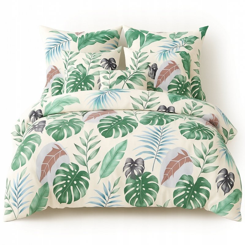 POŚCIEL 160x200 BAWEŁNA KOMPLET POŚCIELI BAWEŁNIANEJ + 2 POSZEWKI WZÓR A-07