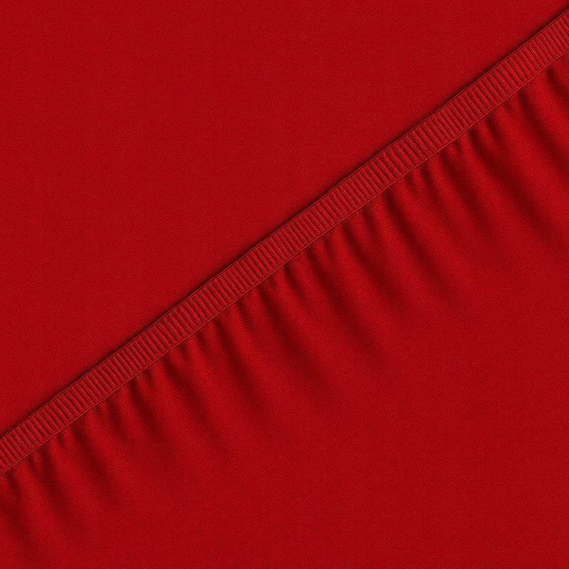 PRZEŚCIERADŁO Z GUMKĄ 140x200 CZERWONY MATERAC ZAKŁADKA DO 25 CM