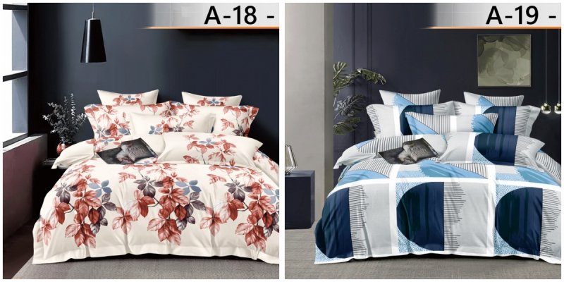 POŚCIEL 160x200 BAWEŁNIANA KOMPLET POŚCIELI +2 POSZEWKI + PRZEŚCIERADŁO MIX  (WYBIERZ)