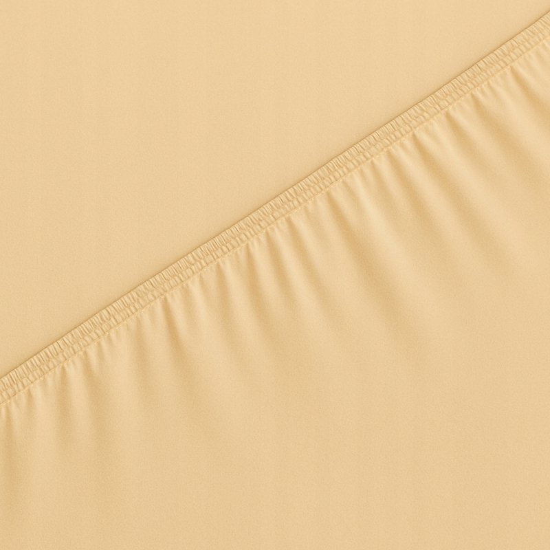 PRZEŚCIERADŁO Z GUMKĄ 180x200 BEŻOWY MATERAC ZAKŁADKA DO 25 CM