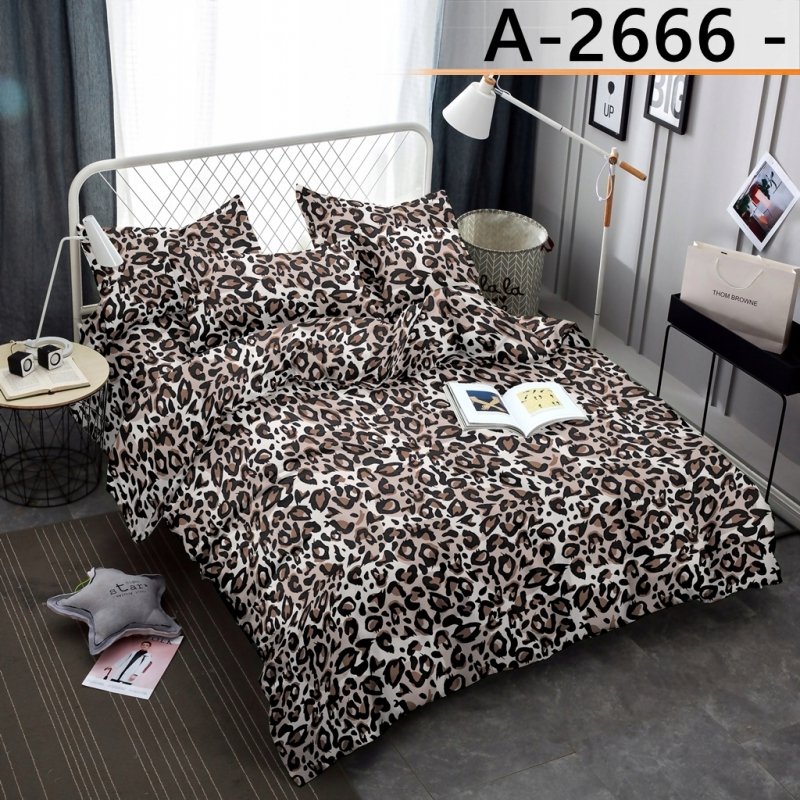 POŚCIEL 200x220 BAWEŁNA KOMPLET POŚCIELI BAWEŁNIANEJ + 2 POSZEWKI A-2666