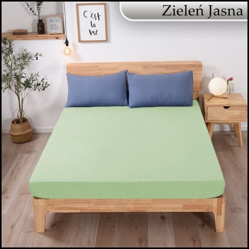 PRZEŚCIERADŁO FROTTE Z GUMKĄ 90x200 cm KWADRAT