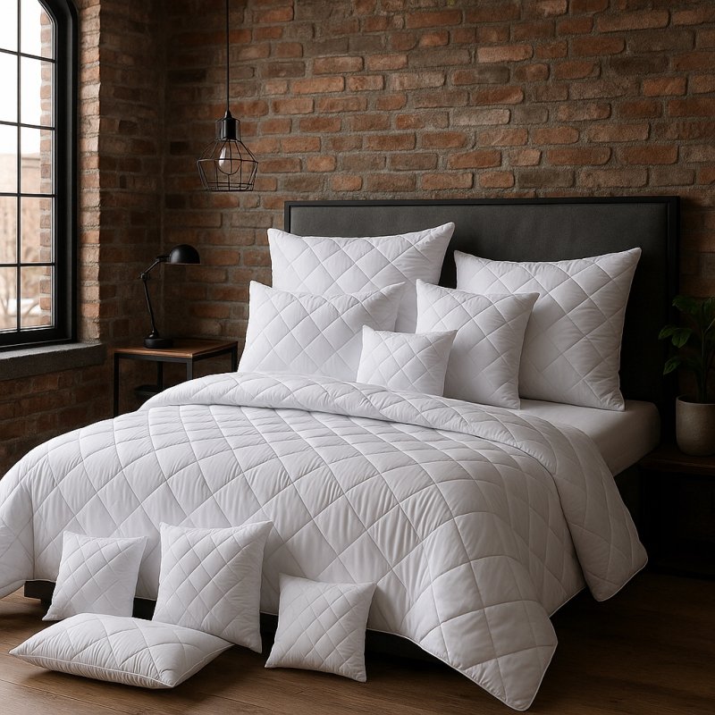 Gruba Poduszka 40x60 Mikrofibra z Zamkiem