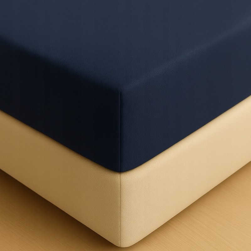 PRZEŚCIERADŁO Z GUMKĄ 200x220 GRANAT MATERAC ZAKŁADKA DO 25 CM