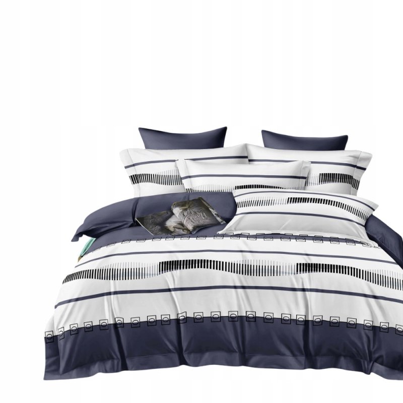 POŚCIEL 200x220 BAWEŁNA KOMPLET POŚCIELI BAWEŁNIANEJ + 2 POSZEWKI WZÓR A-12