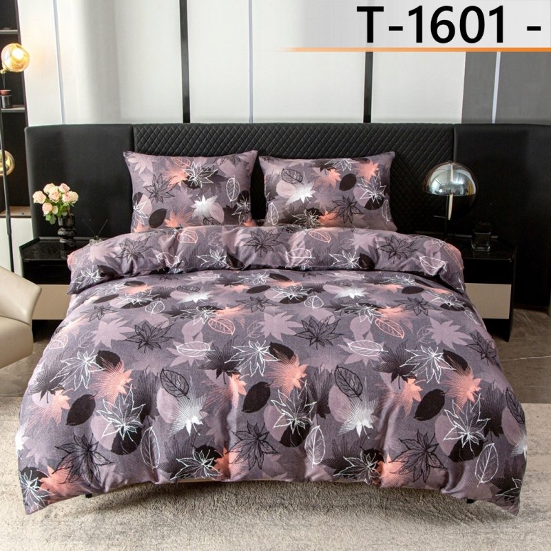 POŚCIEL 160x200 KOMPLET POŚCIELI + 2 POSZEWKI WZÓR T-1601