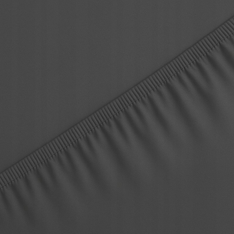 PRZEŚCIERADŁO Z GUMKĄ 90x200 GRAFIT MATERAC ZAKŁADKA DO 25 CM