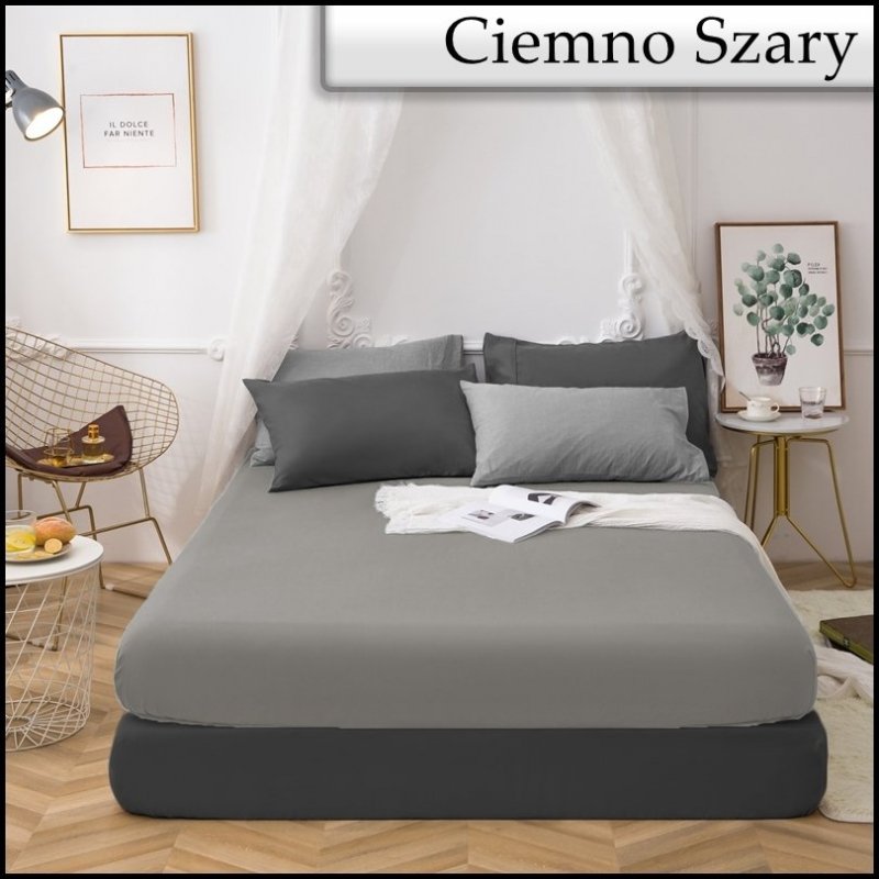 PRZEŚCIERADŁO BAWEŁNIANE Z GUMKĄ 160X200 FASHION