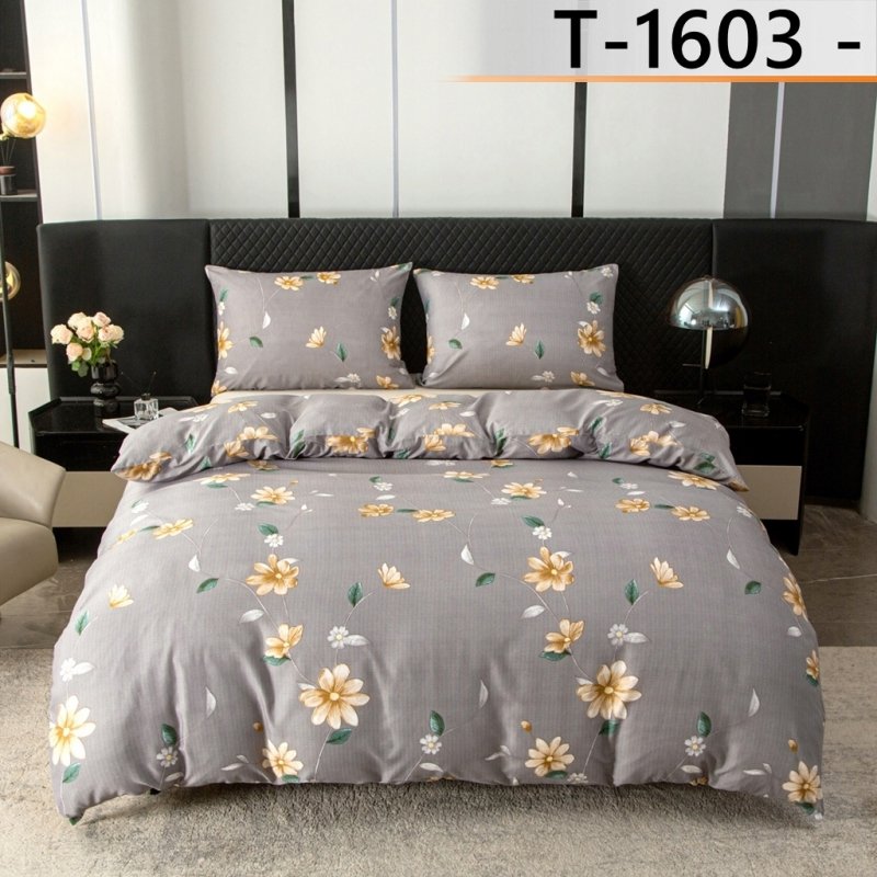 POŚCIEL 200x220 KOMPLET POŚCIELI + 2 POSZEWKI WZÓR T-1603