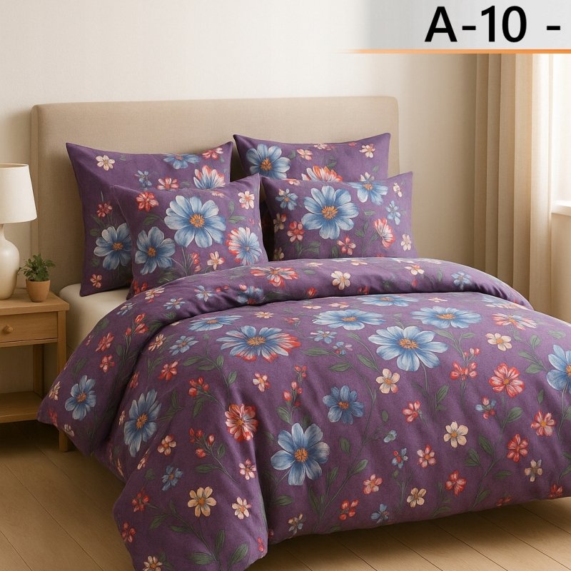 POŚCIEL 200x220 BAWEŁNIANA KOMPLET POŚCIELI +2 POSZEWKI + PRZEŚCIERADŁO MIX  (WYBIERZ)