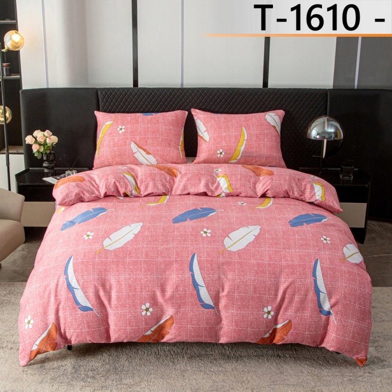 POŚCIEL 160x200 KOMPLET POŚCIELI + 2 POSZEWKI WZÓR T-1610