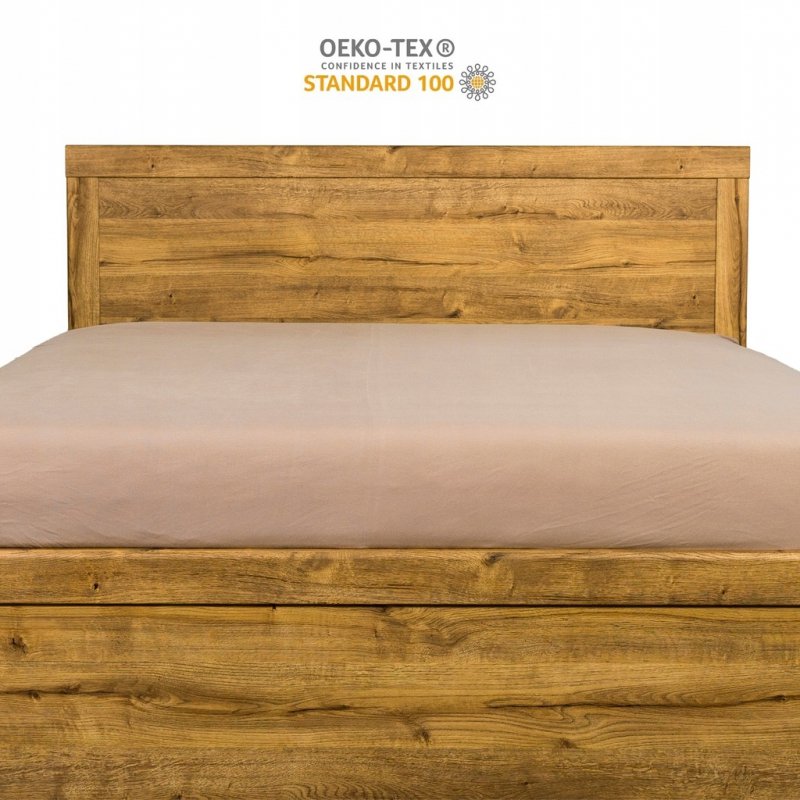 Prześcieradło Jersey z Gumką 100x200 Gruba Bawełna Czesana Bok 30 cm cafe