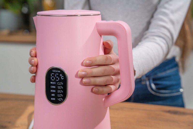 Czajnik elektryczny Götze & Jensen KT940P Różowy 1800 W 1,5 l różowy