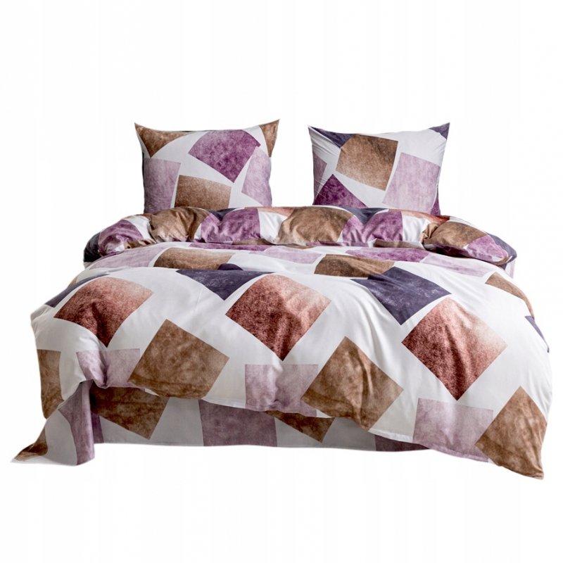 POŚCIEL 160x200 BAWEŁNA KOMPLET POŚCIELI BAWEŁNIANEJ + 2 POSZEWKI A-2787