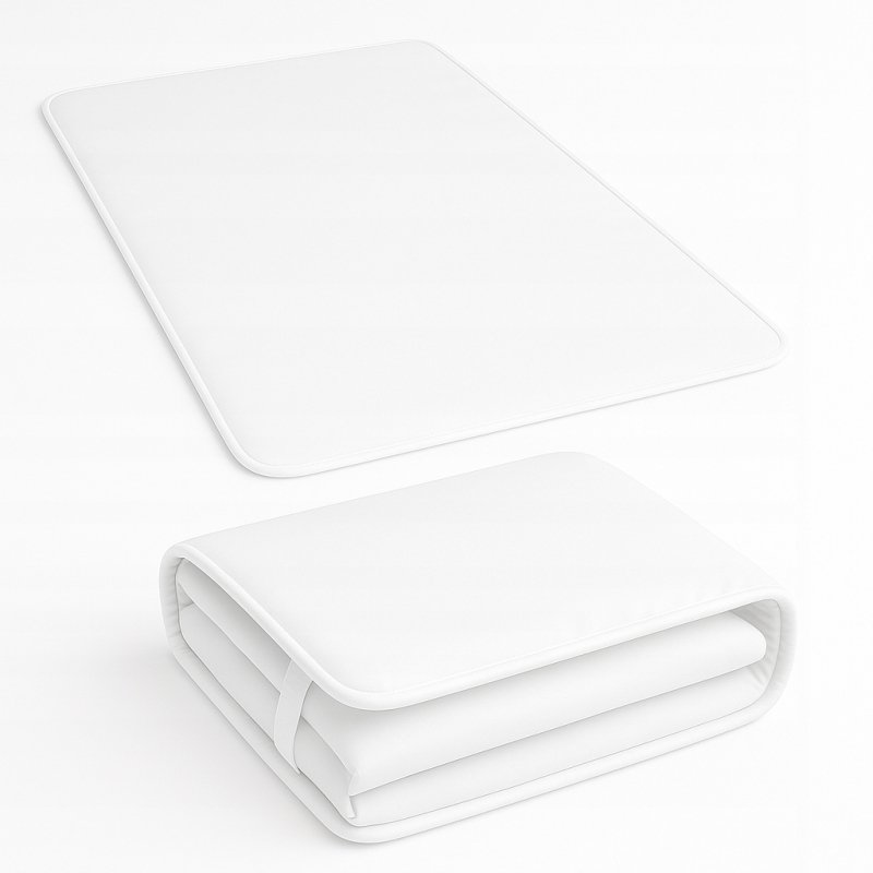 Ochraniacz na materac 80x160 BAWEŁNA WODOODPORNY 90C topper Z GUMKĄ POLSKI