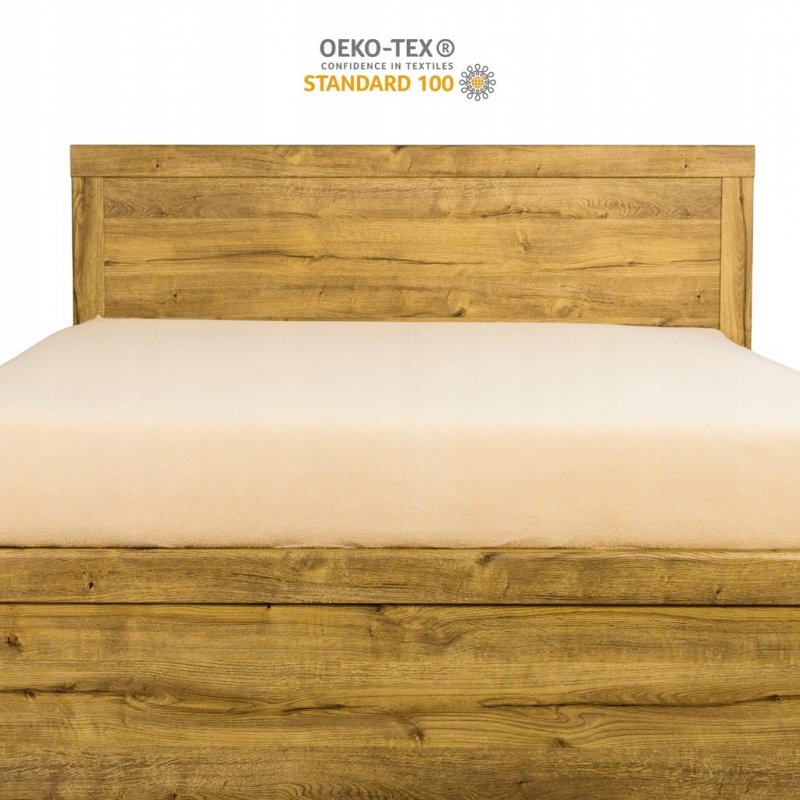 Prześcieradło Frotte z Gumką 90x200 Gruba Bawełna Bok 30 cm cappuccino