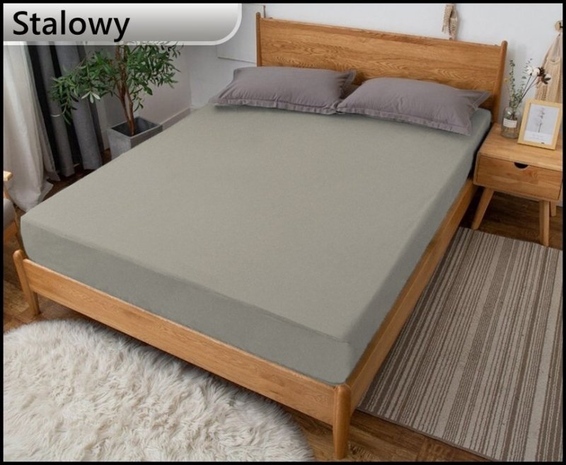 PRZEŚCIERADŁO GRUBE JERSEY Z GUMKĄ 70x160 cm
