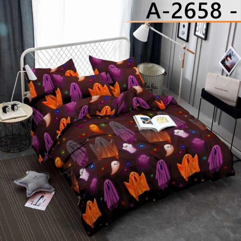 POŚCIEL 160x200 BAWEŁNA KOMPLET POŚCIELI BAWEŁNIANEJ + 2 POSZEWKI A-2658