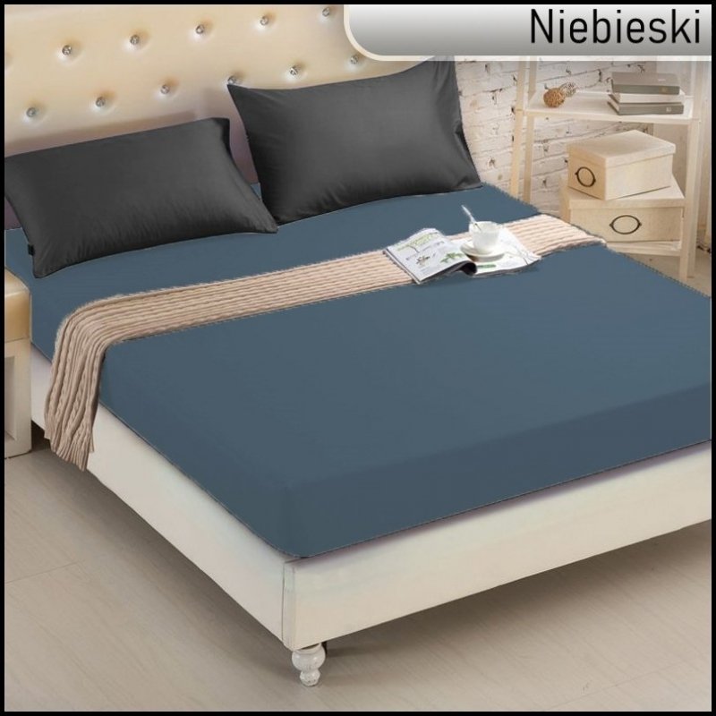 PRZEŚCIERADŁO FROTTE Z GUMKĄ 160x200 cm RULON