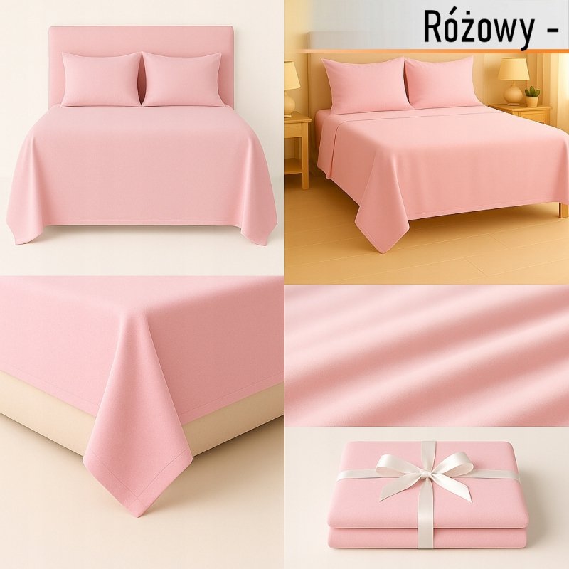 PRZEŚCIERADŁO FLANELOWE 160×200 100% BAWEŁNA POLSKA JAKOŚĆ MULTI-COLOR  (WYBIERZ)