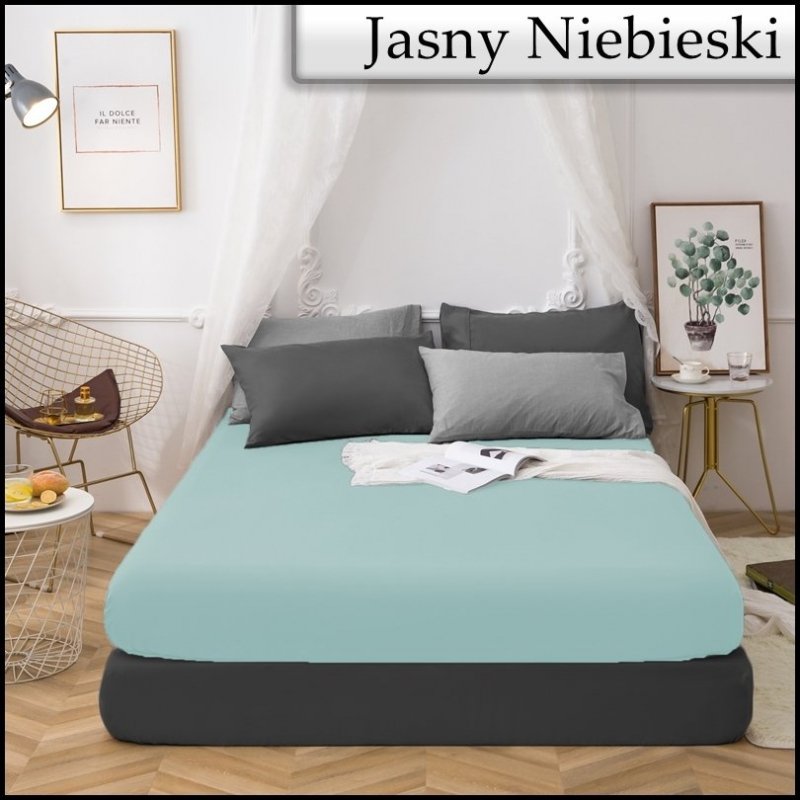 PRZEŚCIERADŁO BAWEŁNIANE Z GUMKĄ 140X200 FASHION