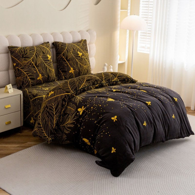 POŚCIEL 200x220 BAWEŁNA KOMPLET POŚCIELI BAWEŁNIANEJ + 2 POSZEWKI A-3040