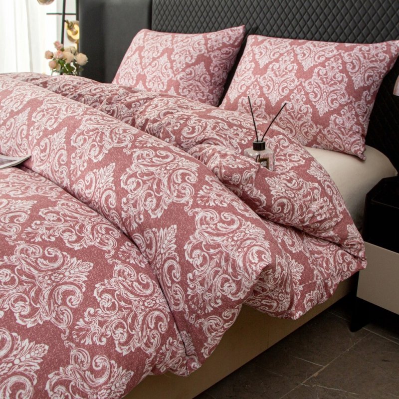 POŚCIEL 160x200 KOMPLET POŚCIELI + 2 POSZEWKI WZÓR T-1604