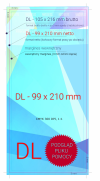 ulotka DL, druk pełnokolorowy obustronny 4+4, na papierze kredowym, 130 g, 1000 sztuk  