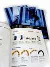 katalog A5, druk pełnokolorowy obustronny 4+4, na papierze kredowym, kreda 130 g, 40 str., 30 sztuk