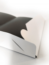 teczka standard, 337 x 477 mm, druk pełnokolorowy jednostronny 4+0, foliowana błysk, kreda 350 g, 250 sztuk