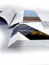 katalog 210 x 210 mm, druk pełnokolorowy obustronny 4+4, na papierze kredowym, kreda 130 g, 36 str., 400 sztuk