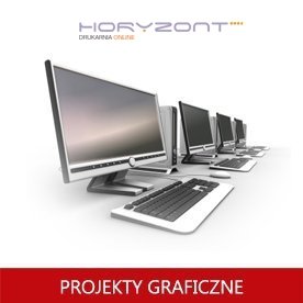 skład ulotki dwustronnej DL - 1 projekt + 1 korekta do druku