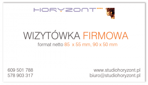 wizytówki foliowane mat soft, druk dwustronny, ekspres 1 dzień, papier kredowy 350 g mat,  2000 sztuk  