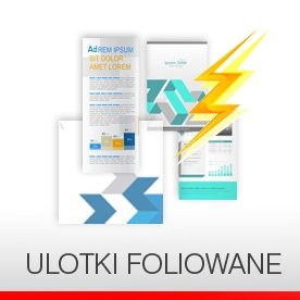 ULOTKI PROSTE FOLIOWANE 