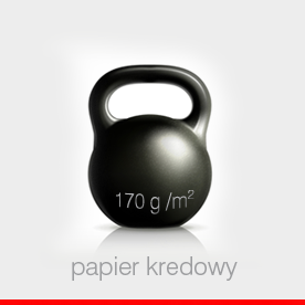 papier kredowy 170 g