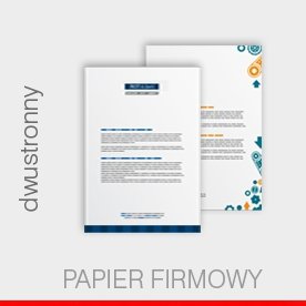 papier firmowy A4, dwustronny, 90 g preprint