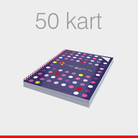 notesy 50 kart