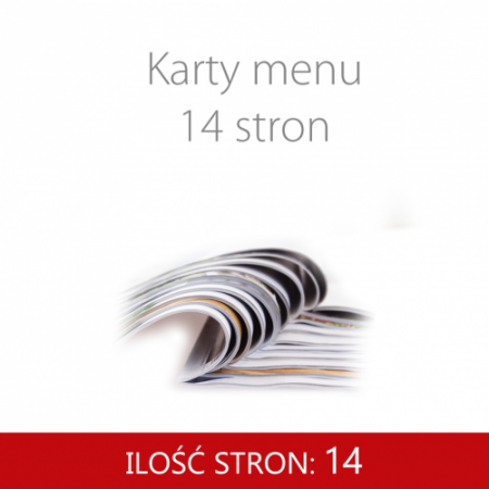Menu 14 stron