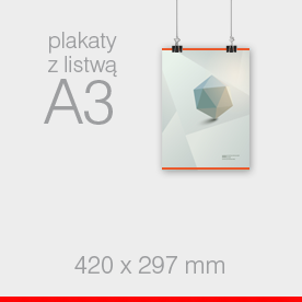 A3 - 297 x 420 mm