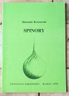Sławomir Brzezowski Spinory - okładka
