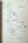 Mapka z książki Katalog zabytków sztuki w Polsce. Ostrołęka i okolice. 