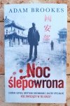 Adam Brookes Noc ślepowrona - okładka