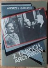 Andrzej Garlicki Z tajnych archiwów - okładka
