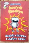 Jeff Kinney Dziennik Rowleya. Zapiski chłopca o złotym sercu - okładka