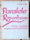 Bohdan Galster • Paralele romantyczne. Polsko-rosyjskie powinowactwa literackie - okładka